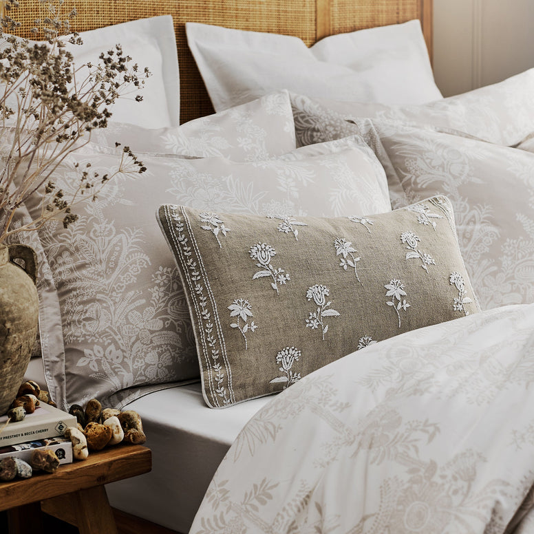 Beatrice Embroidered Cushion