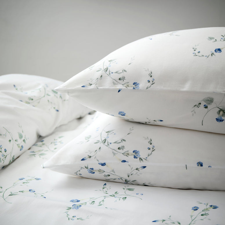 Forget Me Not Oxford Pillowcase Pair