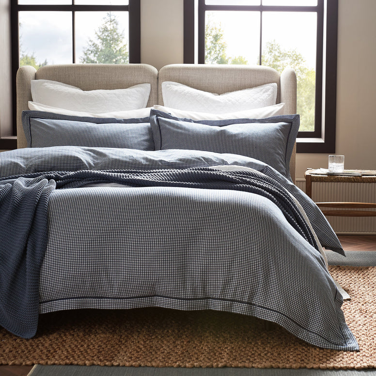 Gingham Oxford Duvet Set