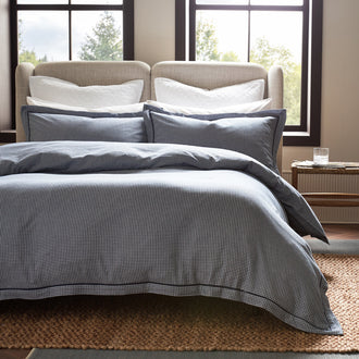 Gingham Oxford Duvet Set