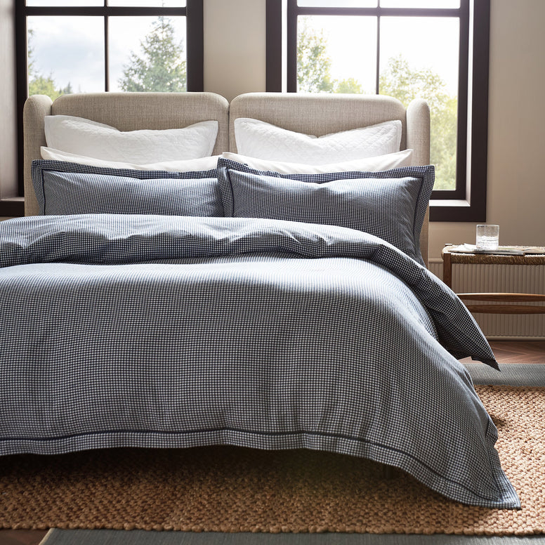 Gingham Oxford Duvet Set