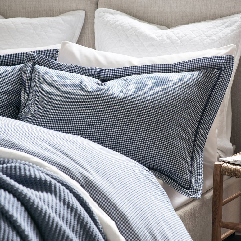 Gingham Oxford Duvet Set