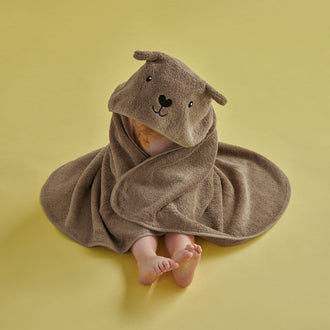 Bear Cuddle Wrap & Mitt Set