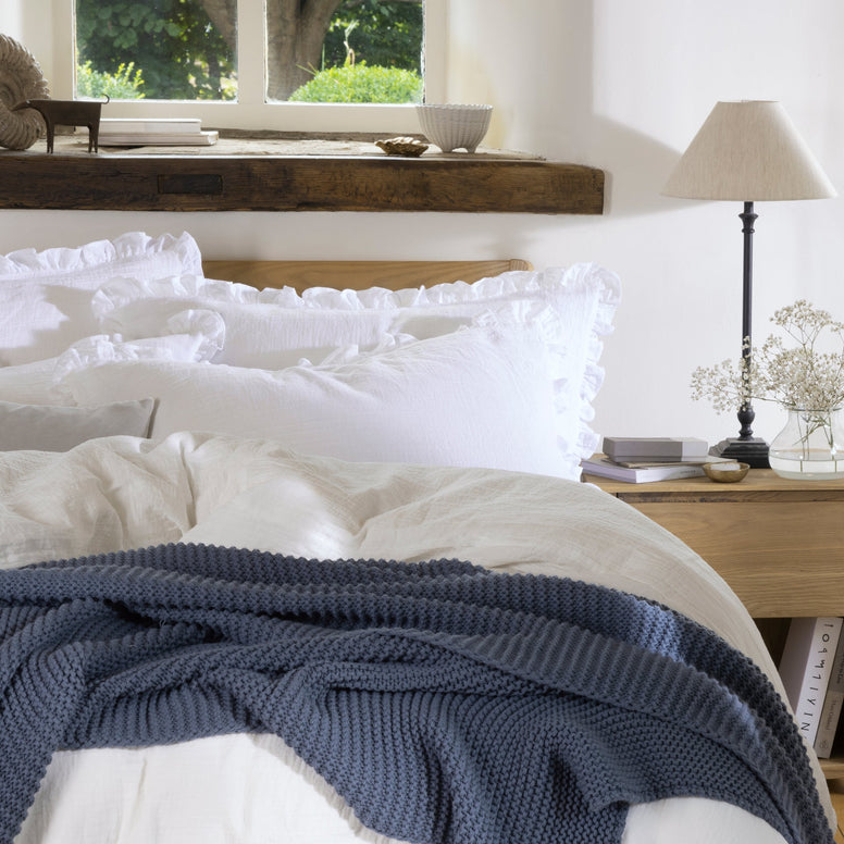 Organic Retreat Ruffle Duvet Set